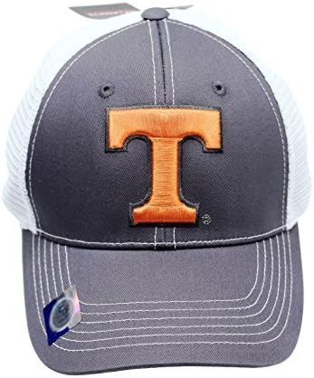 Captivating Headgear Collegiate Headwear Men's Tennessee Vols Embroidered Mesh Back Cap