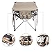 Timber Ridge Folding Table Utility Outdoor Camping Lightweight Desk with Carry Bag and Multi-Function Accessories, Brownthumb 4