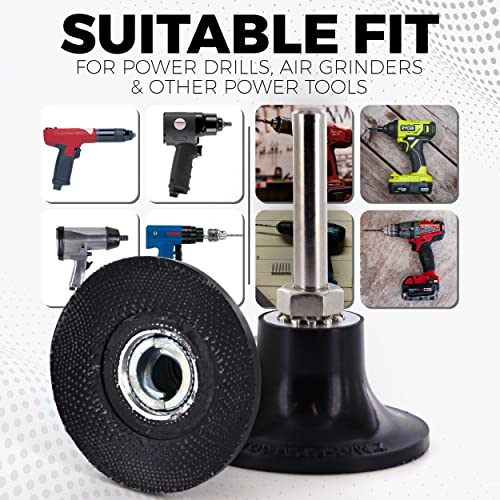 2 Inch Disc Pad Holder with ¼” Shank, Die Grinder Sanding Suitable for