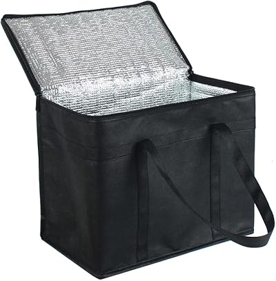 Camelliass 30L Large Insulated Cooler Bag Foldable Food Delivery Picnic Thermal