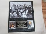 Green Bay Packers Super Bowl I Champions 2 Card Collector Plaque w/VINTAGE 8x10 MUD PHOTO!