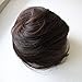 CAISHA Bun Hairpiece Ponytail Hepburn-Bun Scrunchie Updo Dark Brown Mix DC5