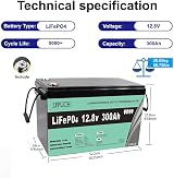 Generic 48V LiFePO4 Leisure Battery 15kWh 300Ah 3840Wh 4-P pack series view 7