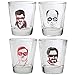 Trailer Park Boys Julian Ricky Bubbles Lahey Shot Glasses - Set of 4