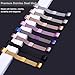 AK for Fitbit Alta HR Bands Milanese Stainless Steel Small Large Magnetic Closure, Adjustable Alta HR/Alta Accessories Metal Bands Straps for Fitbit Alta HR 2017/ Fitbit Alta 2016 (Colorful, Small)