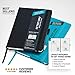 Clearance Sale - Action Day Planner 2019 - #1 Time Management Journal & You Get Things Done - All Your Thoughts, Goals & Actions in One Place (7x9,Thread-Bound,Black)