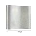 PAMISO 10X 39 inches Glitter Heat Transfer Vinyl - Silver Glitter HTV - Iron on Vinyl, Tshirt Vinyl, Glitter Vinyl Rolls(Silver)