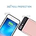 iPhone 8 Plus/7 Plus Battery Case 7200mAh, MAXBEAR Rechargeable External Battery Portable Power Charger Protective Charging Case for Apple iPhone 7+/8+ (5.5 Inch)-Rose Gold