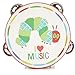 World of Eric Carle Wood Tambourine Instrument for Kids