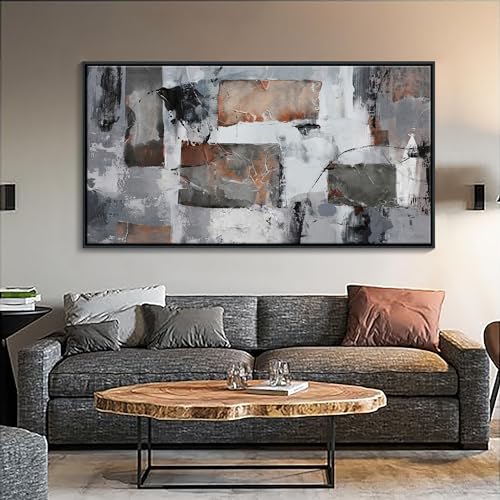 Framed Abstract Canvas Wall Art