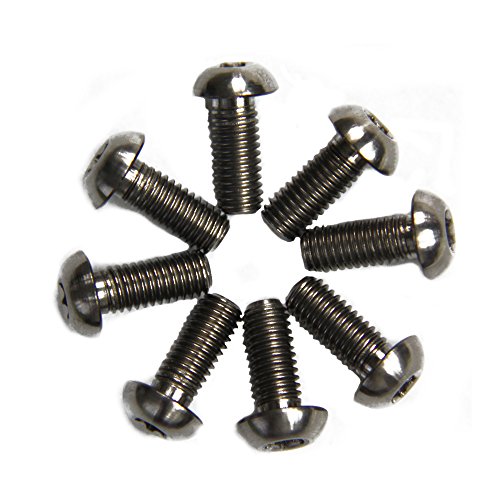 Pano-Mounts M5x12 Titanium Torx Head Disc Brake Rotor Bolts Screws for MTB Mountain Bike 4-Pack By