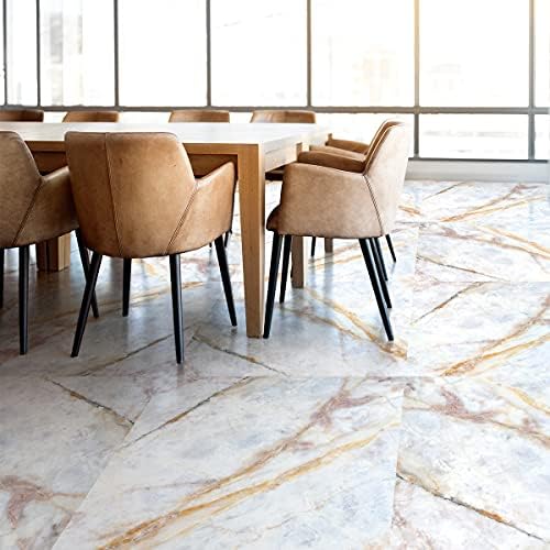 Decorative Floor Tiles -Authentic white marble (30Pcs 25x25cm per piece ...