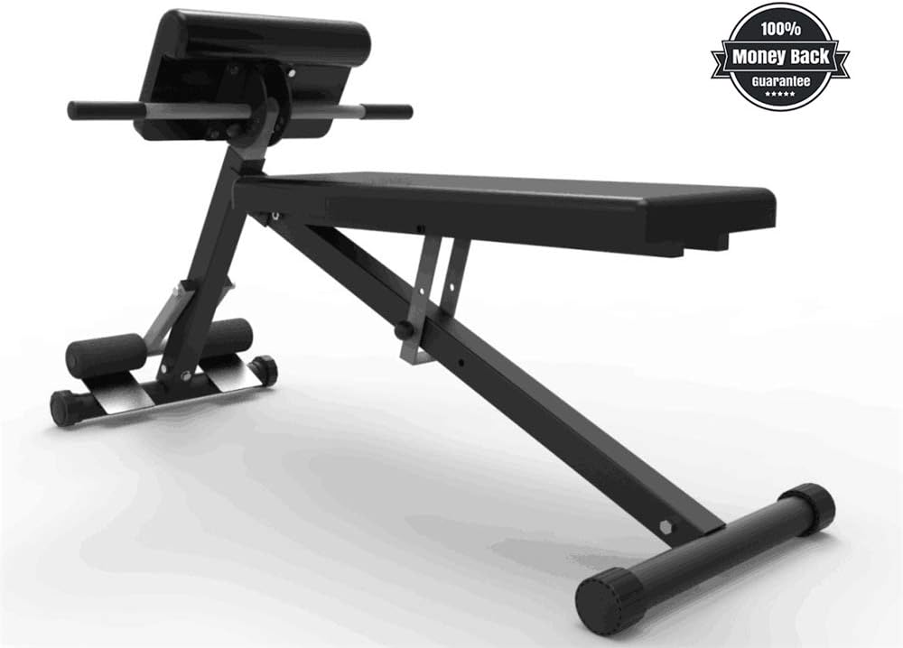 Weight Bench Adjustable Gym Foldable Workout Bench Lifting Support, Abdominal Bench, Incline/Decline/Flat Perfect for Bench Press, Sit-ups, Leg Lifts, Dumbbell Curls, Full Body Fitness
