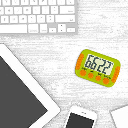 Classroom or Meeting Timers for Kids and Teacher Digital Kitchen Timer, Count-Up & Count Down for Cooking Baking Sports Games Office Study, Green