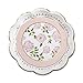 Kate Aspen Tea Time Whimsy Paper Plates, Wedding/Party Disposable Dinnerware, Pink