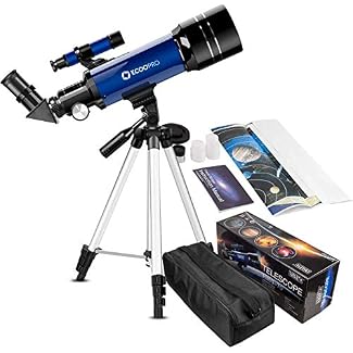 Telescope for Kids Beginners Adults, 70mm Astronomy Refractor Telescope with Adjustable Tripod – Perfect Telescope Gift for Kids