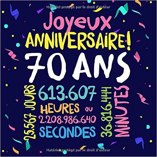Livre Pour Les Felicitations Et Photos Des Invites Joyeux Anniversaire 70 Ans Livre Dor Pour Le 70eme Anniversaire 70 Ans Decoration Cadeau Danniversaire Pour Homme Ou Femme Fournitures De Loisirs