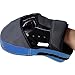 Cheerwing PU Leather MMA Boxing Mitt Punching Mitt Target Focus Punch Pad Training Glove for Karate Muay Thai Kick(Blue)