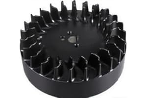 CPVNQMDG Upgrade Aluminum Flywheel 10krpm Black For Predator 212cc 196cc 224cc 69730 69736 NonHemi Cast,For Honda GX160 GX200,For Coleman CT200U BT200X Mini Bike