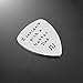 Dad Gift for Father's Day - I Couldn't Pick a Better Dad Guitar Pick, Stainless Steel Inspirational Dad Gifts from Daughter Son, Christmas Birthday Gifts for Dad