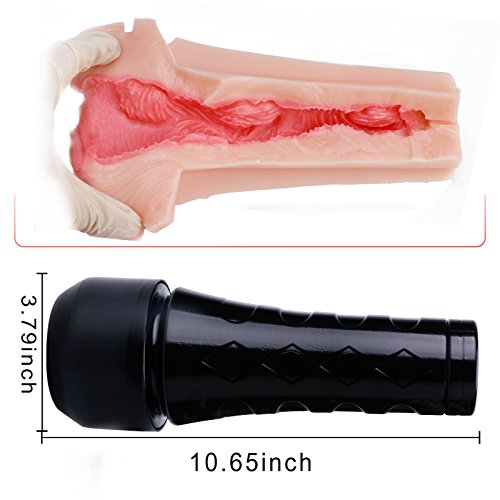 3 Masturbators+Realistic+Textured+Masturbation+Stroker