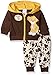 Disney Baby Boys' 2-Piece Lion King Simba Hoodie with Printed Jogger Set