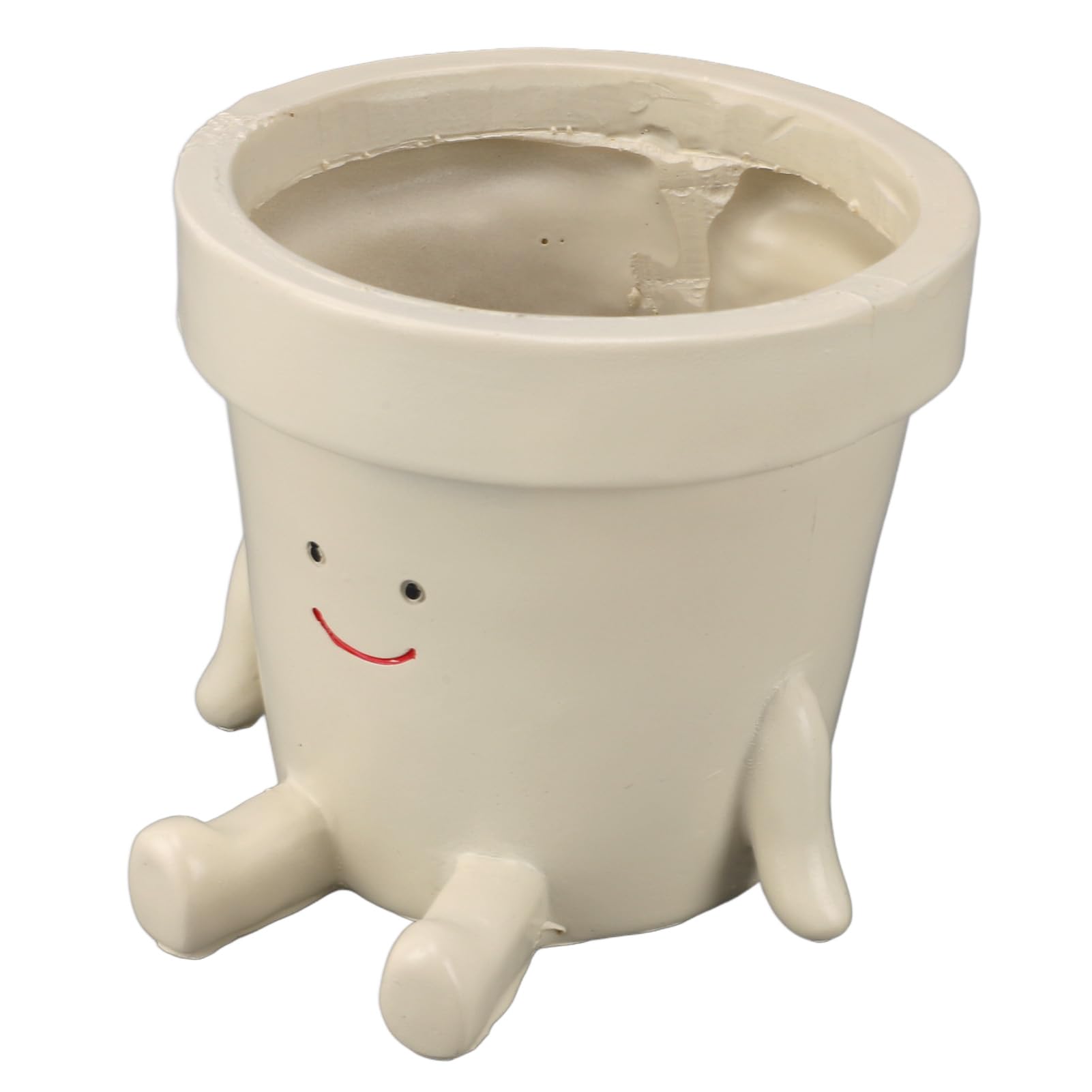 Planter For Outdoor Plants, Flower Pots Small Succulent Face Flower Pot Cute Plant Pot Sitting Pot Face Planter Pots Head For Garden Balcony Office Windowsill