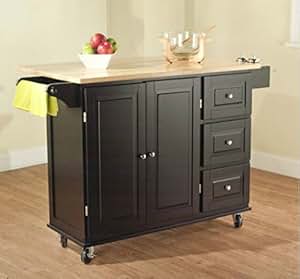 Amazon.com: TMS Kitchen Cart and Island - This Portable ...