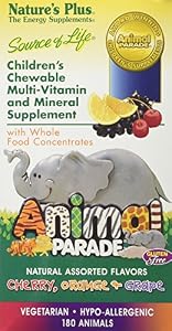 Nature's Plus AP Assorted Chewable Tablets, 180 Count