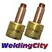 WeldingCity 2-pk Large Gas Lens Collet Body 45V64 (3/32