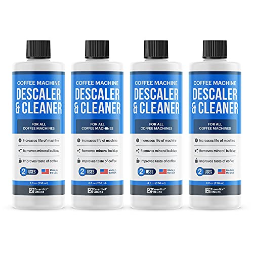 Descaling Solution (8 Uses) Coffee Machine Descaler Cleaner