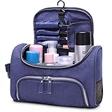 Hanging Toiletry Bag, KUSOOFA Travel Toiletry Bag, Shower Bag Organizer Toiletry Wash Bag Water Resistant For Men Women ?