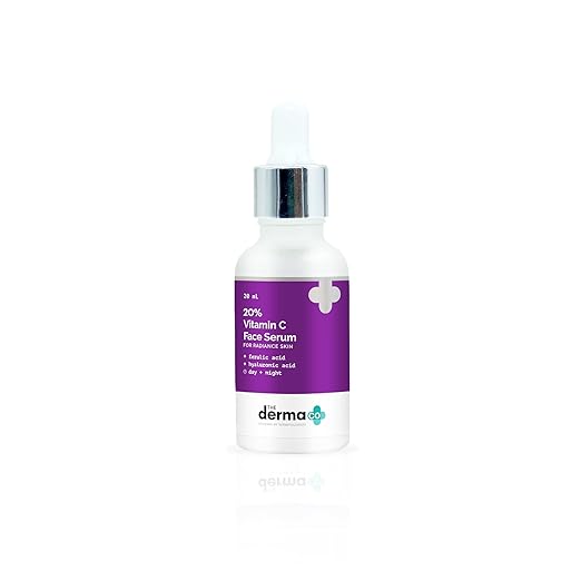The Derma Co 20 Vitamin C Face Serum for Men and Women for Skin