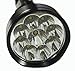 WindFire 9 x CREE T6 LED 10000 Lumens Super Bright Flashlight 26650 Battery Flashlight Travel Flashlight Torch With Retail Package (batteries are not included)