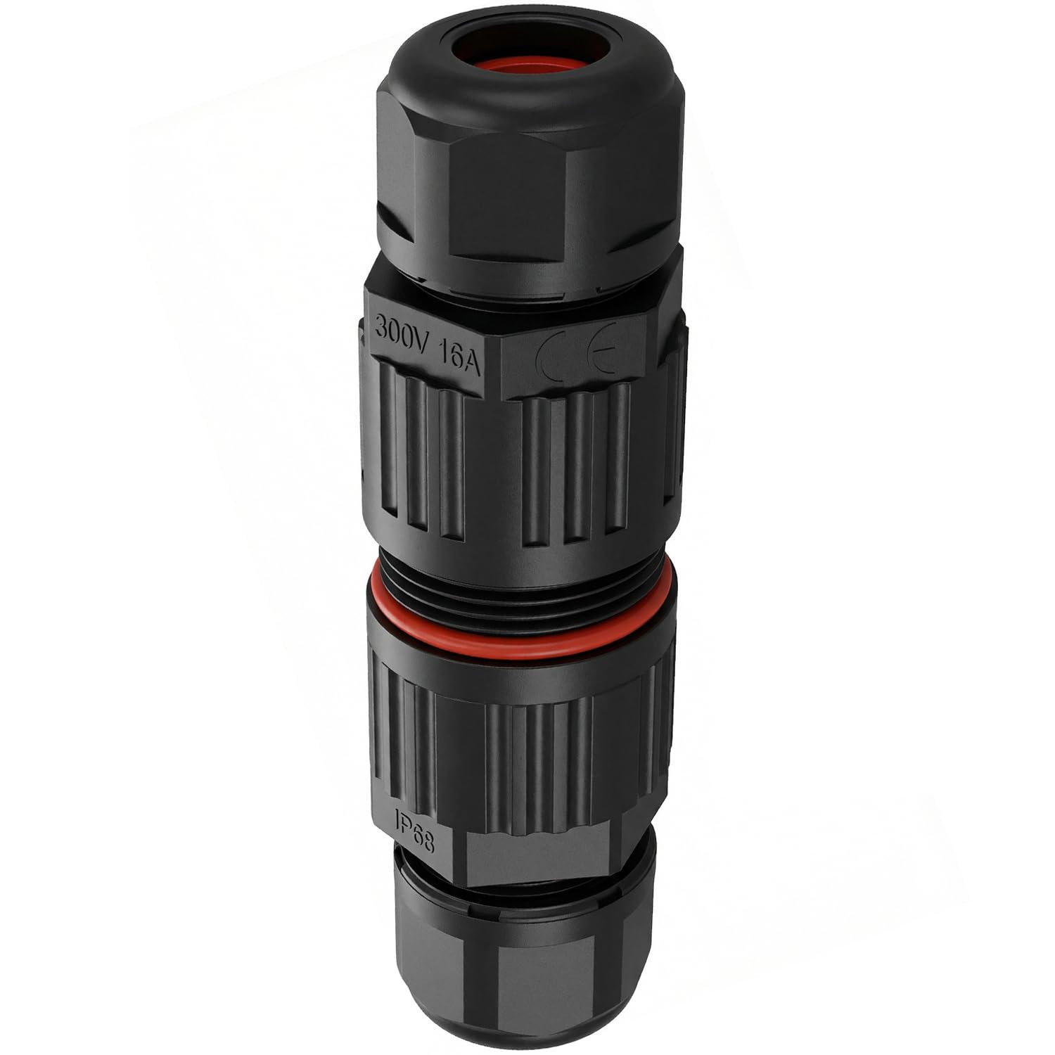 1STec IP68 Waterproof Digital TV Joiner for Fixing or Repairing Damaged Outdoor External or Underground TV Broadband Modem Freeview Cable Screw Together Coupler for RG6 RG7 RG59 WF65 Wire Leads