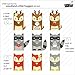 Lawn Fawn 1557 Woodland Critter Huggers Metal Embossing and Cutting dies for DIY Card Making, Crafts and Scrapbooking and Make Your Own Lunchbox Kids Note Cards | Paper and Cardstock Die Cuts Supplies