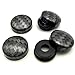 Aootf License Plate Screw Caps Carbon Fiber Pattern for Matching Carbon Fiber License Plate Frame and License Plate Screws -12 Sets
