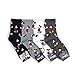 Mickey Icon Crew Socks(Mickey 4pairs) with Intype Pouch