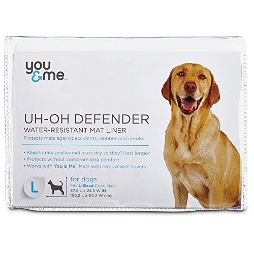 Buy You & Me UHOH Dog Mat Liner, Large, 37.5" L X 24.5" W, White