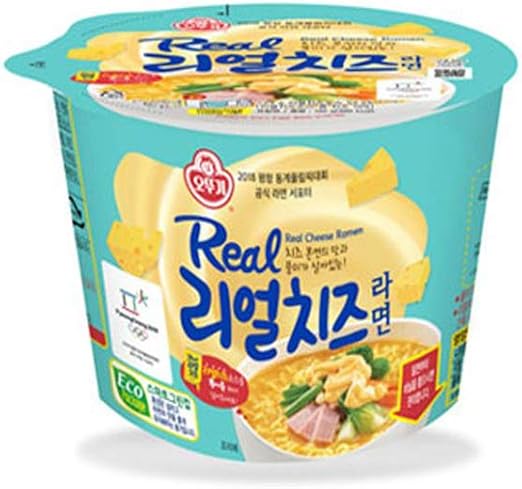 Amazon.com: Real Cheese Cup Noodles Korean Cup Ramen, Real Cheese Sauce
