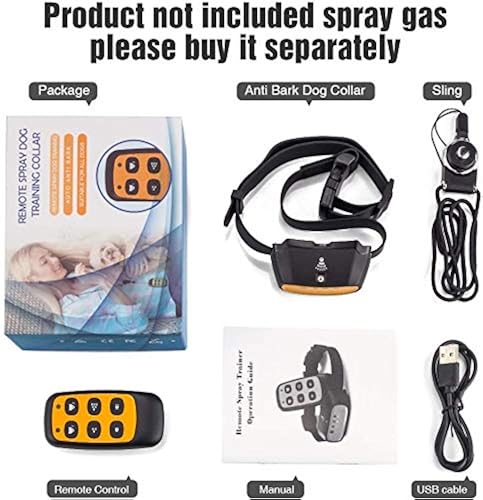 Citronella Dog Collar with Remote, Auto Citronella Bark Collar