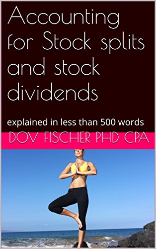 Accounting for Stock splits and stock dividends : explained in less than 500 words