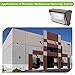 Hykolity High-Output LED Wall Pack,45W 5850lm [175W MH Equivalent] Outdoor Commercial LED Area Security Light,0-10V Dimmable,5000K Daylight