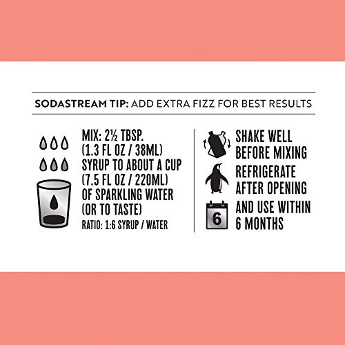 Soda Press Classic Flavors Variety Pack for SodaStream, 16.9 Fl Oz