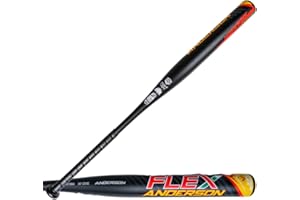 ANDERSON BAT COMPANY A 2023 Anderson Flex Slowpitch Softball Bat Limited Edition Colorways - Dual Stamp USA/ASA & USSSA – ½ oz End Loaded Single-Wall Alloy
