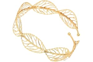 SANDOO Minimalist Gold Arm Bracelet - Layered Armband Armlet Jewelry
