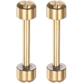 HARFINGTON Watch Screw Tube Rod Stainless Steel Watch Strap Pins