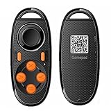 Jozabova Mini Bluetooth Remote Controller Wireless Gamepad Mobile Phone Game Controller For VR Glasses Supports Android 4.0&IOS 7.0 Above PC Games for iPhone 6 /iPad /Samsung S7