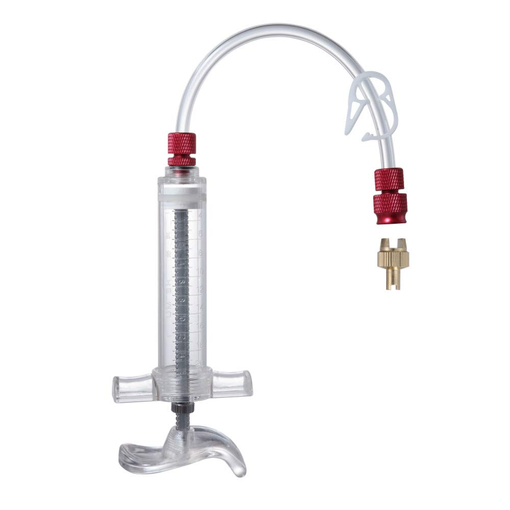 Icreopro Bicycle Tubeless sealant syringe,for Schrader and Presta Valve Core Removal Tool,Suitable for Stans No Tubes sealant and other sealant brands.