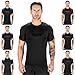 Elite Sports New Item Standard Short Sleeve Compression, Mma, Bjj, No Gi, Cross Training Rash Guard, Small, Black
